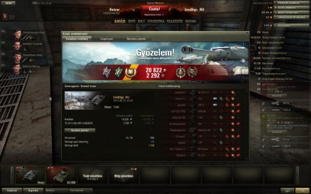 Hetzer - Tank Ász, Top Gun, Megszálló, Kiváló lövész, Elit lövész